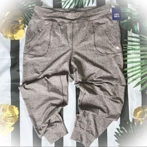 JOY LAB PEARL MOCHA BRUSHED JERSEY JOGGER …